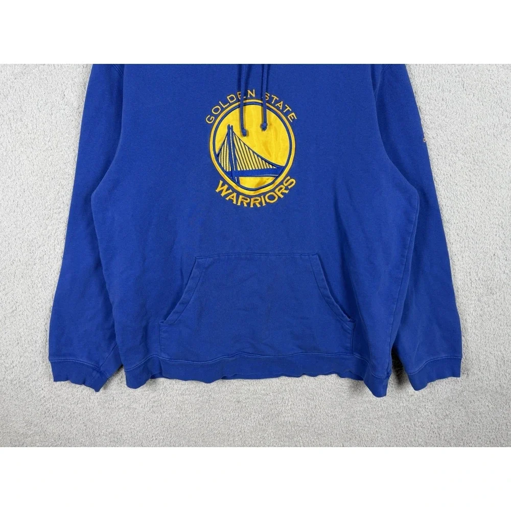Adidas Golden State Warriors Hoodie Embroidered‎ Men's Size XL NBA Basketball